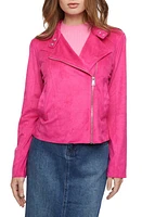 Bernardo Faux Suede Moto Jacket at Nordstrom,