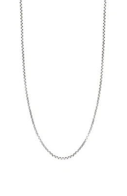 Bony Levy Men's 14K Gold Box Chain Necklace in Gold at Nordstrom