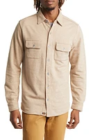 The Normal Brand Textured Knit Long Sleeve Button-Up Shirt at Nordstrom,