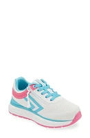 BILLY Footwear Sport Inclusion One Sneaker Light Grey/Turquoise at Nordstrom, W