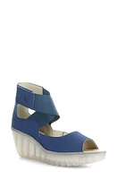 Fly London Yefi Platform Wedge Sandal at Nordstrom,