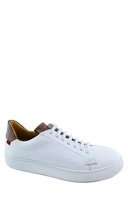 Marc Joseph New York Allen Street Sneaker White Grainy/Havana Croco at Nordstrom,