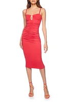 Susana Monaco Ruched Wire Sleeveless Dress at Nordstrom,