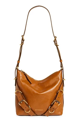 Givenchy Small Voyou Leather Shoulder Bag in Soft Tan at Nordstrom