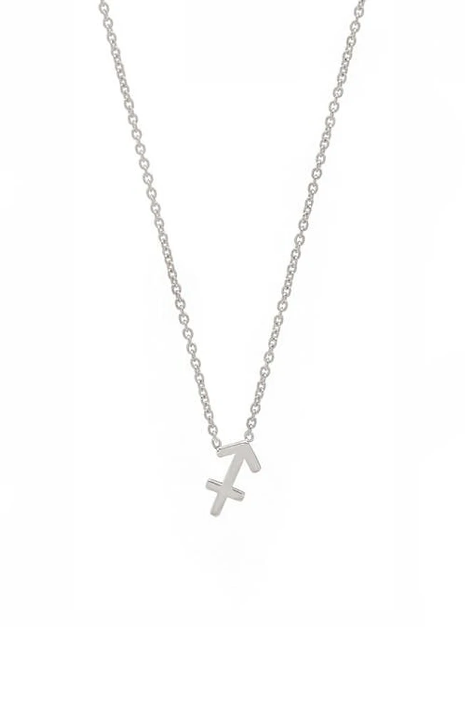 BYCHARI Zodiac Pendant Necklace in Sagittarius at Nordstrom