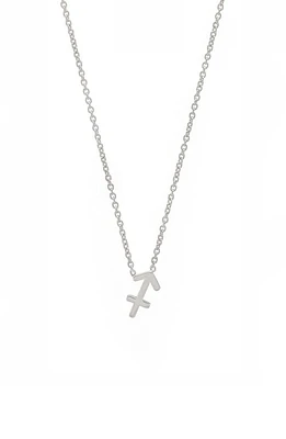 BYCHARI Zodiac Pendant Necklace in Sagittarius at Nordstrom