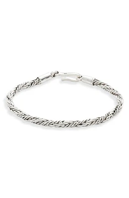 Caputo & Co. Men's Byzantine Woven Sterling Silver Bracelet at Nordstrom