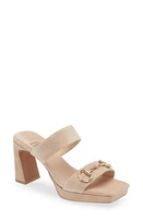 Jeffrey Campbell Danity Sandal Suede Gold at Nordstrom,