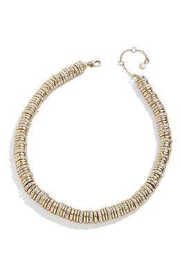 BaubleBar Pavé Bead Necklace in Clear/gold at Nordstrom