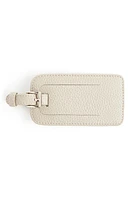 ROYCE New York Leather Luggage Tag in Taupe at Nordstrom