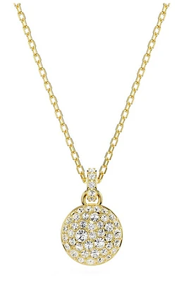 Swarovski Meteora Crystal Pendant Necklace in Gold at Nordstrom