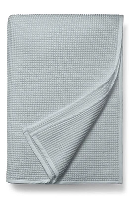 Boll & Branch Waffle Organic Cotton Blanket in Shore at Nordstrom