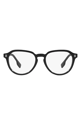 burberry Alisson 53mm Phantos Optical Glasses in Black at Nordstrom