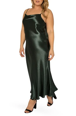 Standards & Practices Cowl Neck Satin Slipdress at Nordstrom,