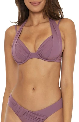 Becca Color Code Underwire Bikini Top Fig at Nordstrom,