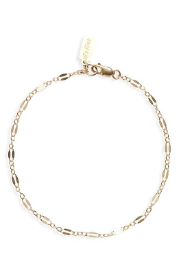 Set & Stones Billie Chain Bracelet in Gold at Nordstrom, Size 7