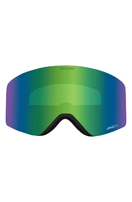 DRAGON R1 OTG 63mm Snow Goggles with Bonus Lens in Icon Green Ll Green Ion Amber at Nordstrom