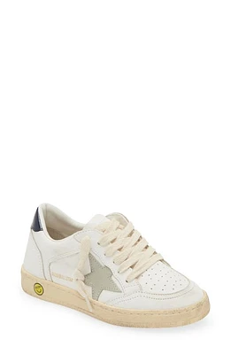 Golden Goose Kids' Ball Star Sneaker White/Night Blue at Nordstrom,