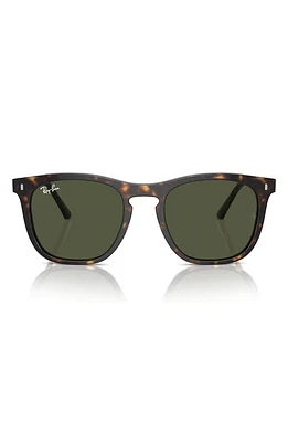 Ray-Ban 53mm Polarized Square Sunglasses in Havana at Nordstrom