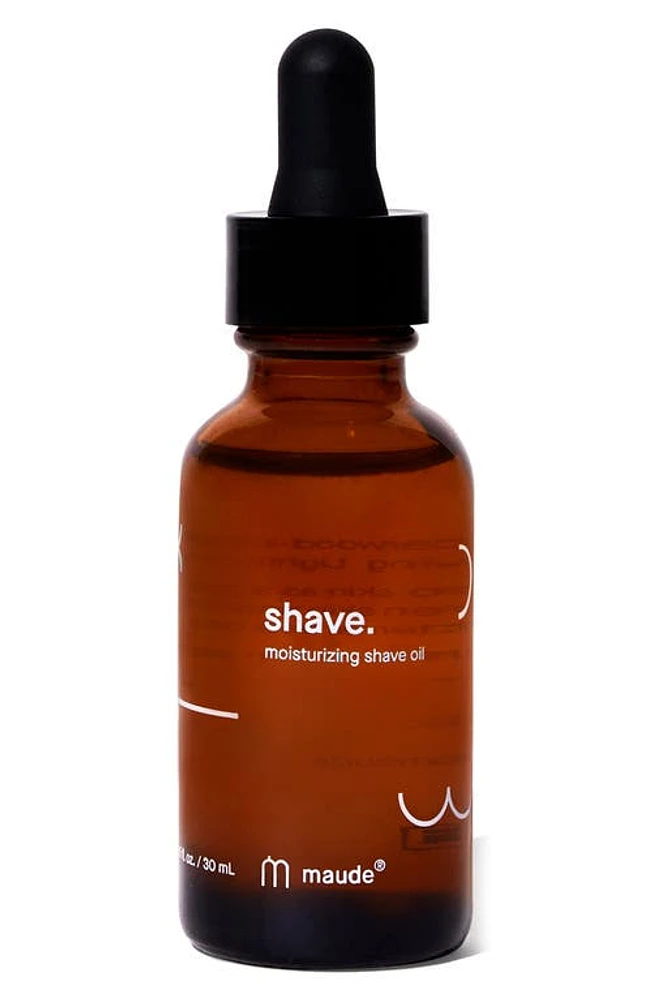 maude Moisturizing Shave Oil at Nordstrom, Size 1 Oz