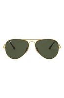 Ray-Ban Aviator Metal II 58mm Pilot Sunglasses in Green at Nordstrom