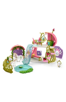 Schleich Glitter Flower House 54-Piece Playset in Multi at Nordstrom