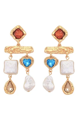 Petit Moments Cascais Drop Earrings in Sunrise at Nordstrom