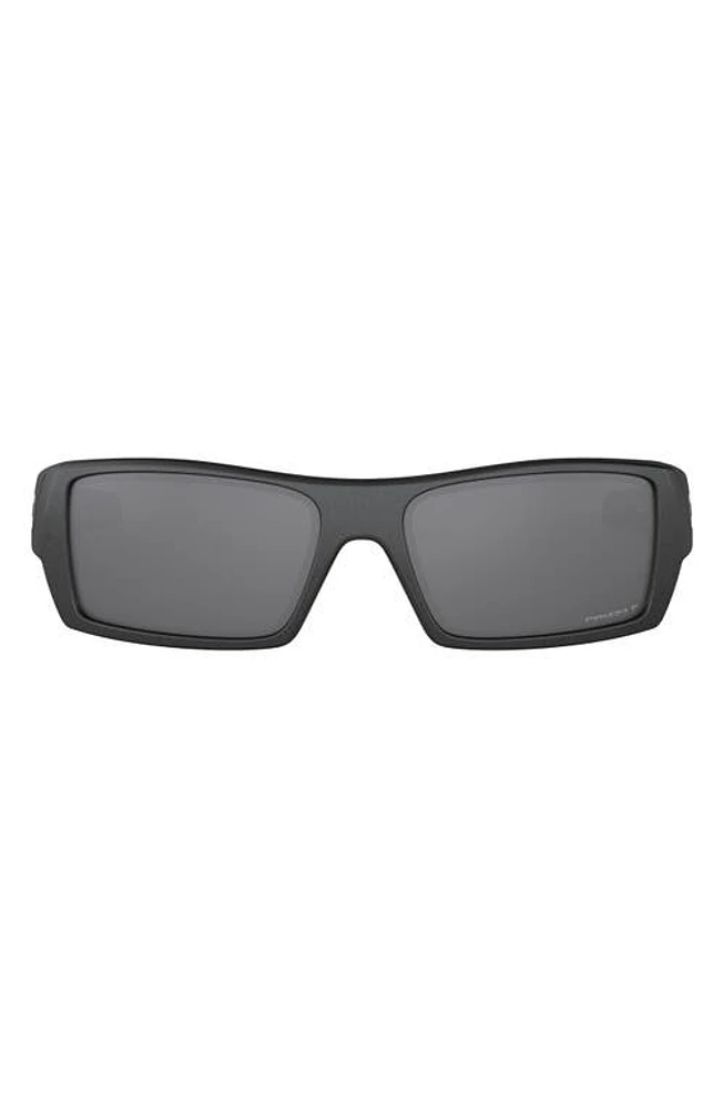 Oakley Gascan Prizm 60mm Polarized Rectangle Sunglasses in Grey at Nordstrom