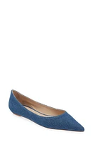 Stuart Weitzman Emilia Pointed Toe Flat Wash at Nordstrom,