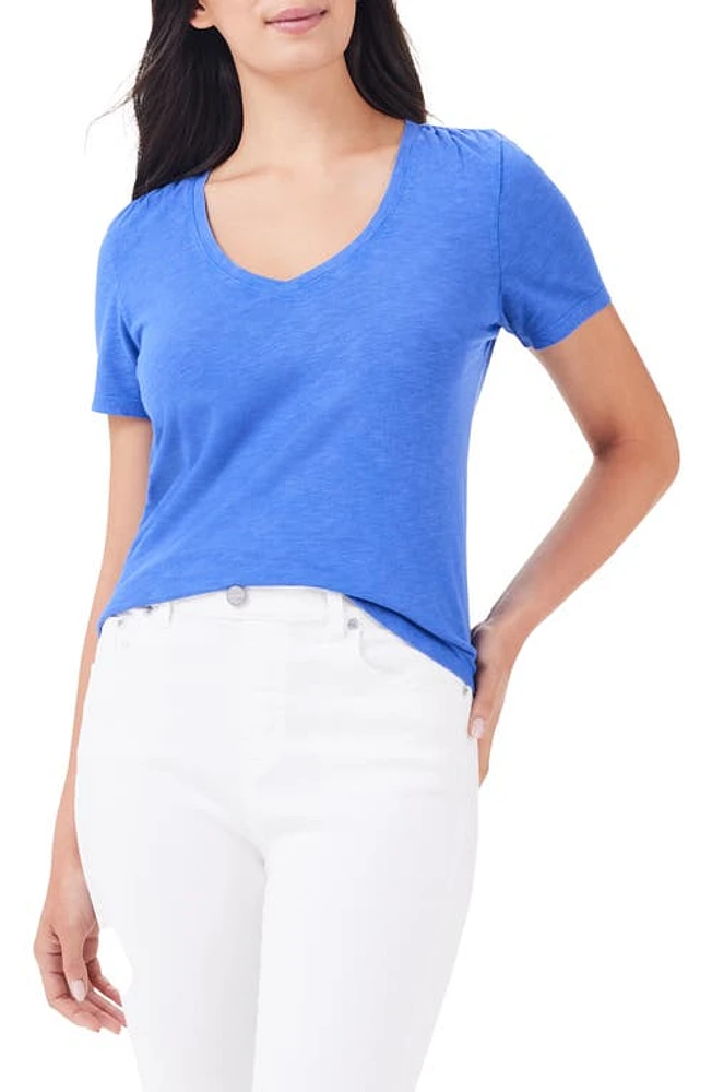 NZT by NIC+ZOE V-Neck Cotton Blend T-Shirt at Nordstrom,