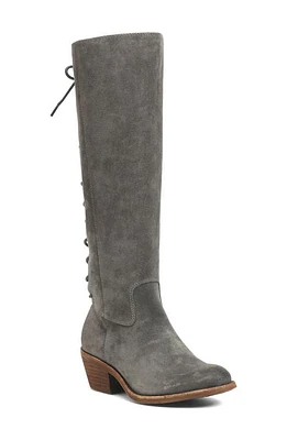 Söfft Sharnell Water Resistant Knee High Boot Smoke Suede at Nordstrom,