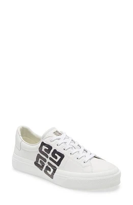 Givenchy x Chito City Court 4G Graffiti Sneaker White/black at Nordstrom,