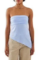 BDG Urban Outfitters Asymmetric Strapless Mesh Top at Nordstrom,