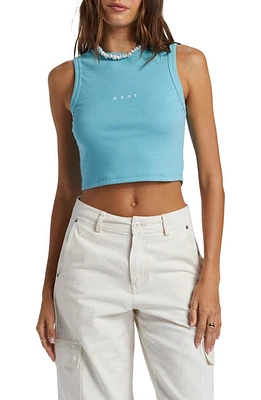 Roxy Roxify Sleeveless Rib Crop Top at Nordstrom,