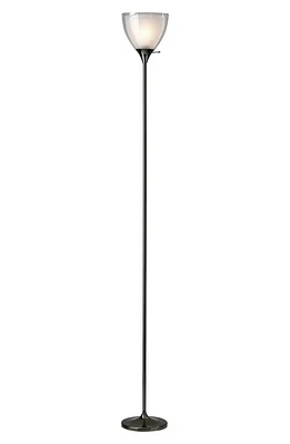 ADESSO LIGHTING Presley Floor Lamp in Black Nickel at Nordstrom