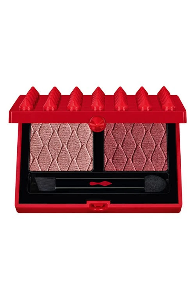 Christian Louboutin Abracadabra Le Duo Eyeshadow Palette in Rouge Prive at Nordstrom