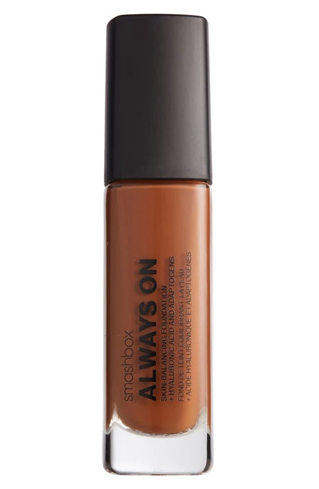 Smashbox Always On Skin-Balancing Foundation with Hyaluronic Acid & Adaptogens in D10 O at Nordstrom