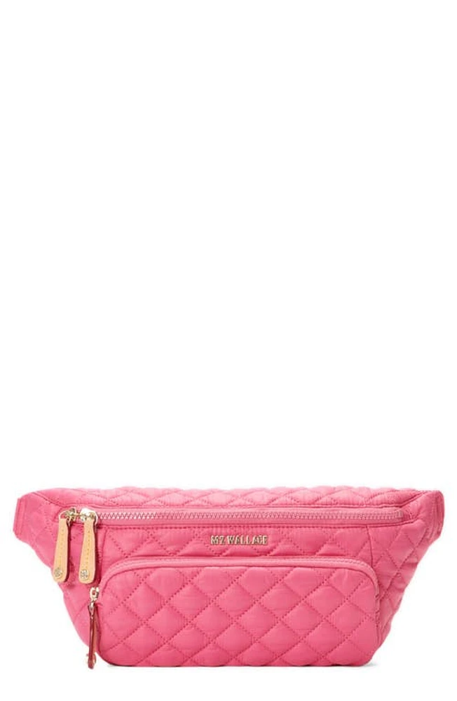 MZ Wallace Metro Quilted Nylon Sling Bag in Zinnia at Nordstrom