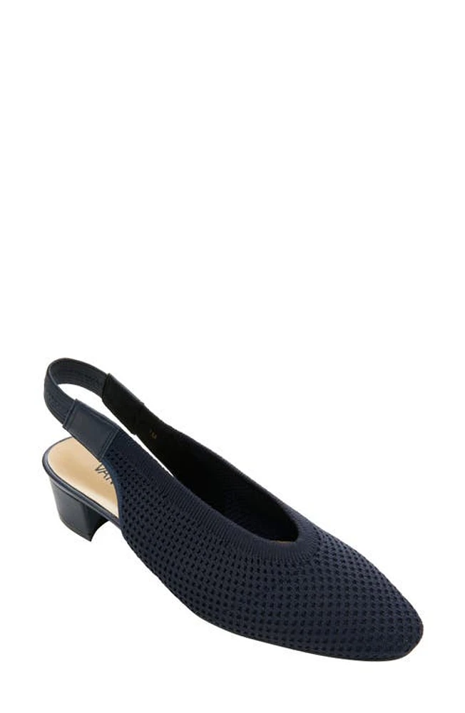 VANELi Abira Slingback Pump Navy at Nordstrom,