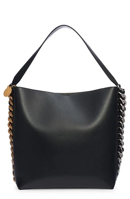 Stella McCartney Alter Mat Chain Detail Tote in 1000 - Black at Nordstrom