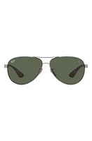 Ray-Ban 61mm Pilot Sunglasses in Gunmetal at Nordstrom