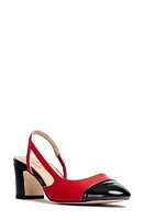 Jon Josef Daniela Slingback Pump Black/Red Combo at Nordstrom,