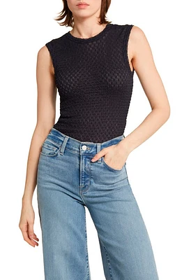 FRAME Sleeveless Mesh Top at Nordstrom,