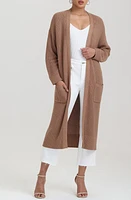 525 Janice Longline Knit Duster Cinnamon at Nordstrom,