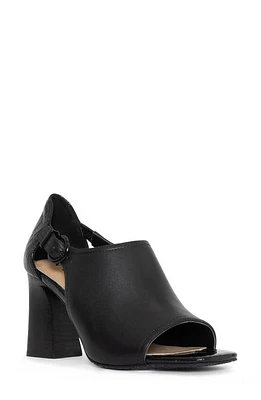 NYDJ Larlie Ankle Strap Sandal Black at Nordstrom,