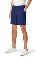 Bugatchi Theo Flat Front Stretch Chino Shorts at Nordstrom,