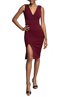 Dress the Population Alessia Tie Waist Crepe at Nordstrom,