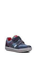 Geox Jr Arzach Sneaker in Navy/red at Nordstrom, Size 10.5Us