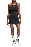 adidas 3-Stripes Lifestyle Minidress Black at Nordstrom,