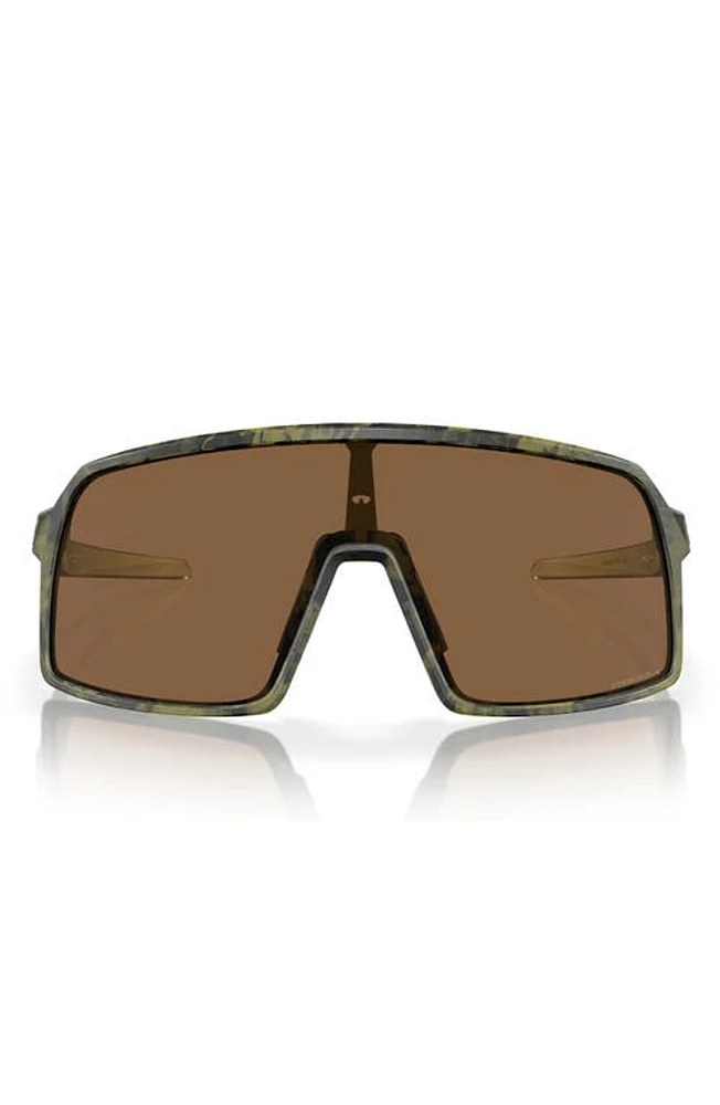 Oakley Sutro 128mm Shield Sunglasses in Bronze at Nordstrom